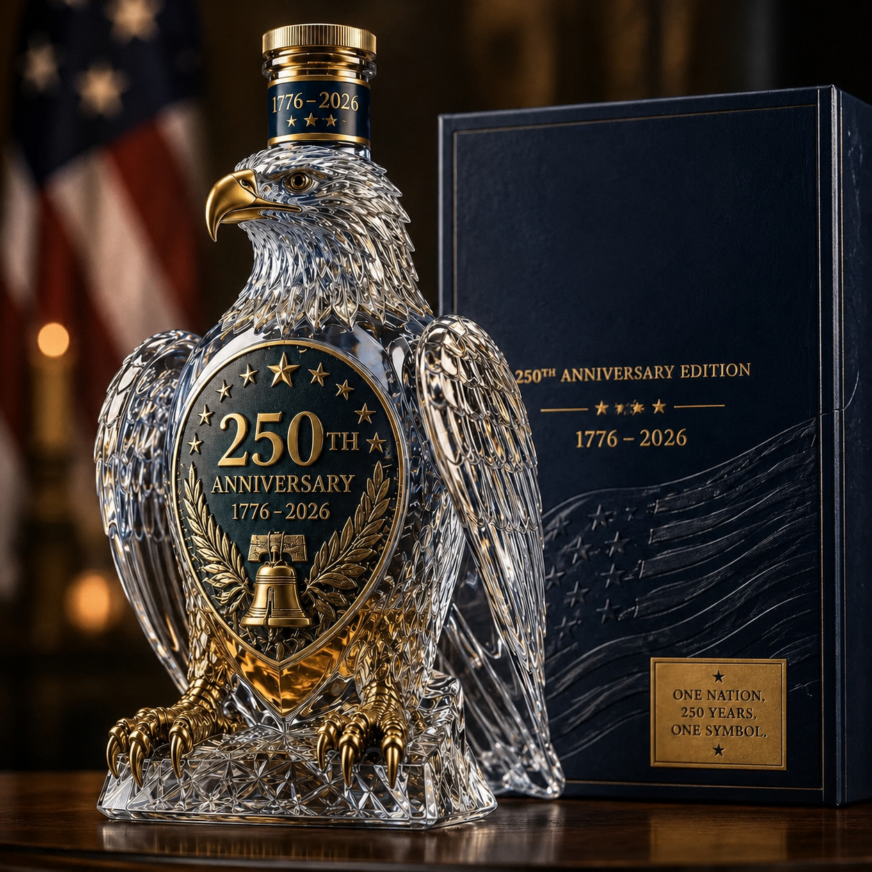 🔥 Flash Sale-60% Off 🦅250th Anniversary Commemorative Bottle🏆