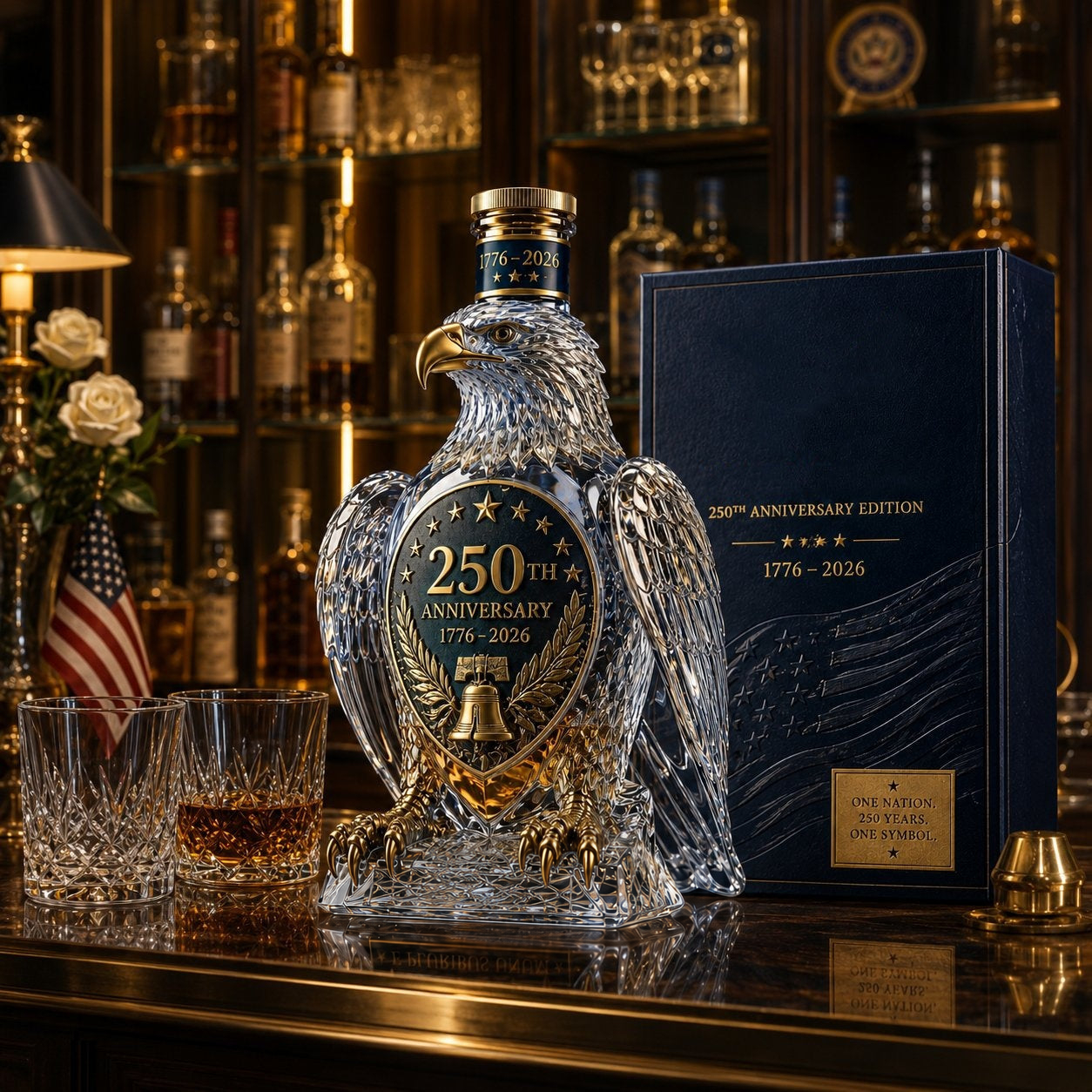 🔥 Flash Sale-60% Off 🦅250th Anniversary Commemorative Bottle🏆