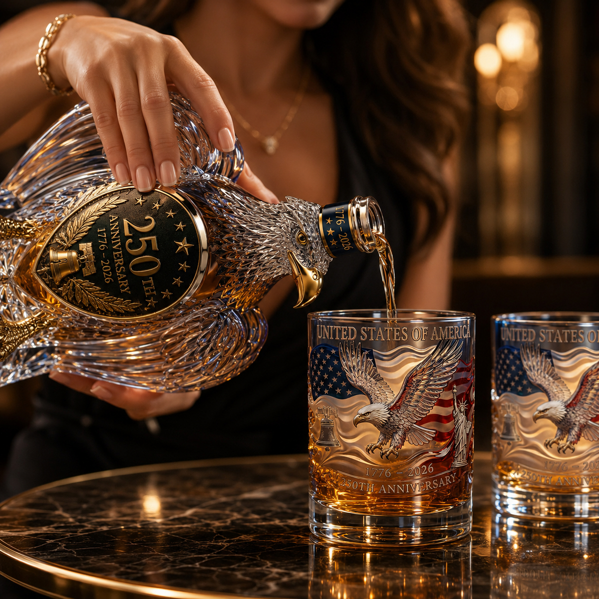 🔥 Flash Sale-60% Off 🦅250th Anniversary Commemorative Bottle🏆