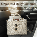 👜Car storage basket with handle - foldable washable storage basket and multi-purpose fabric box🏆