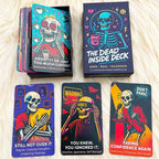 💀The Dead Inside Deck — 54 Cards of Skeletal Divination for the Emotionally Unstable | Spiritually Exhausted & Humorfully Unhealed🏆