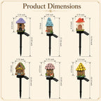 🍄🏠Solar Fairy-Tale Mushroom Cottage Garden Light🏆