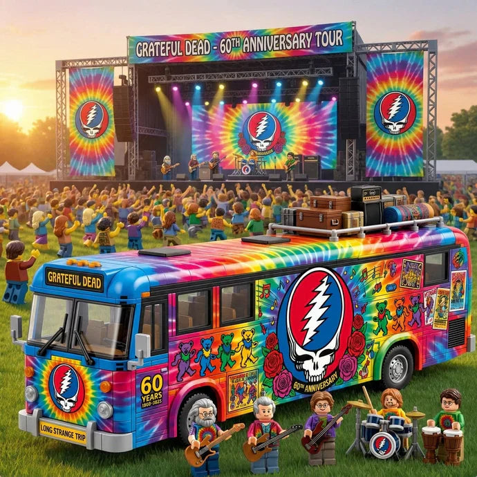 Grateful Dead 60th Anniversary Collector Building Set💋