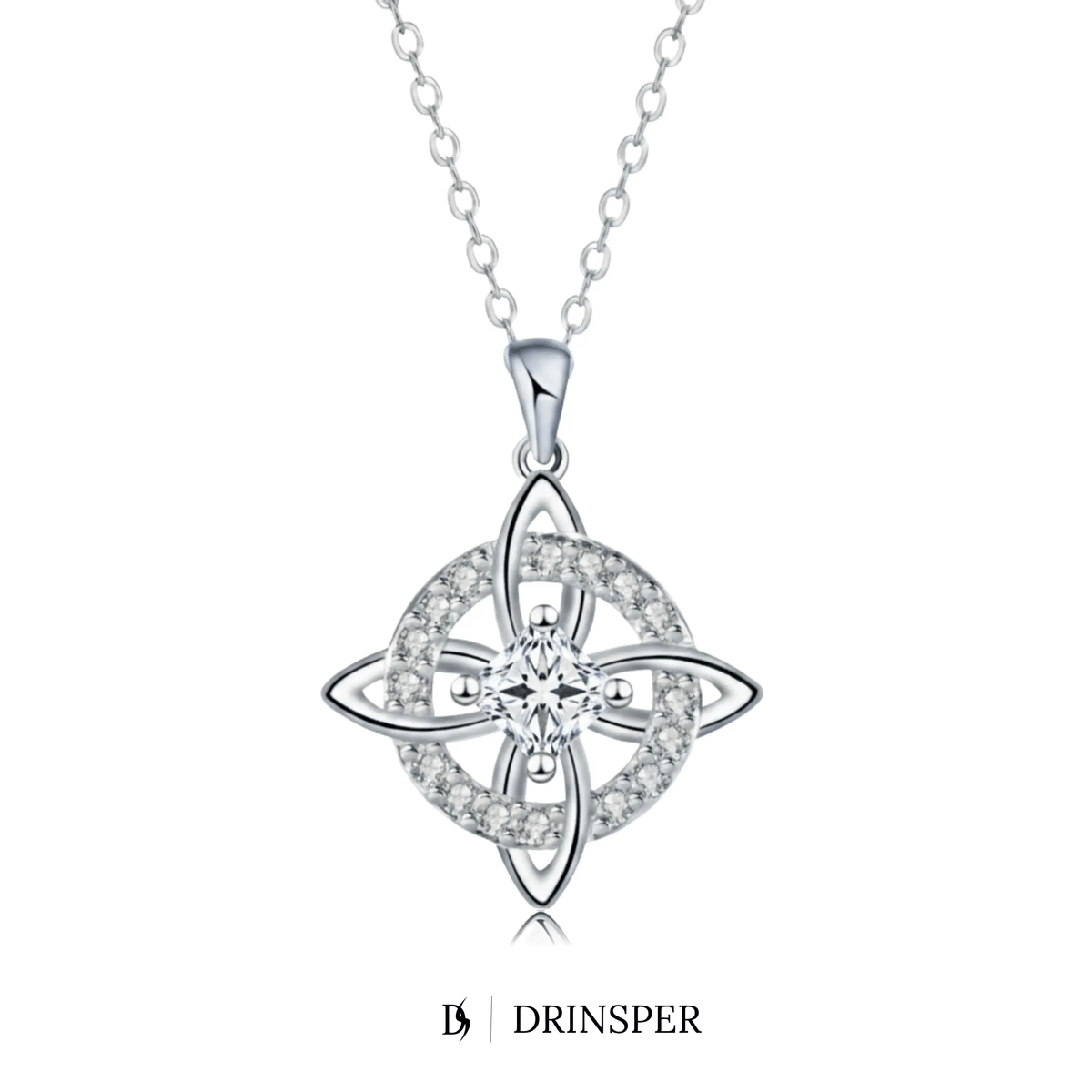 Mystical Birthstone Witches Knot Necklace – Natural Crystal🔮💞Protect Your Loved Ones💋