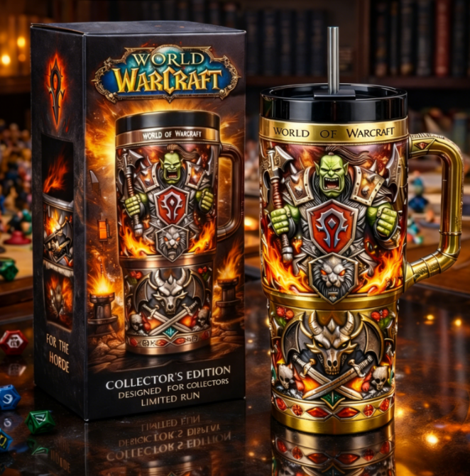 ⚔️THE BEST World of Warcraft Collector Edition Tumbler🏆