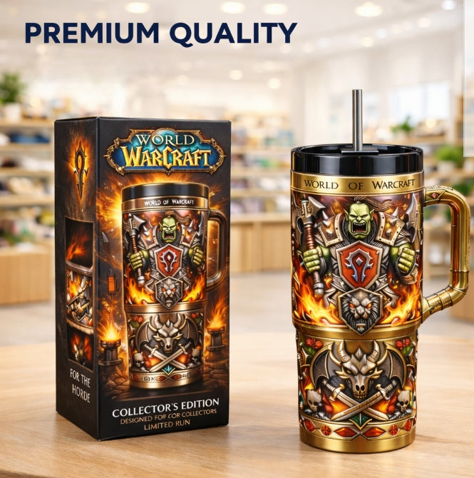 ⚔️THE BEST World of Warcraft Collector Edition Tumbler🏆