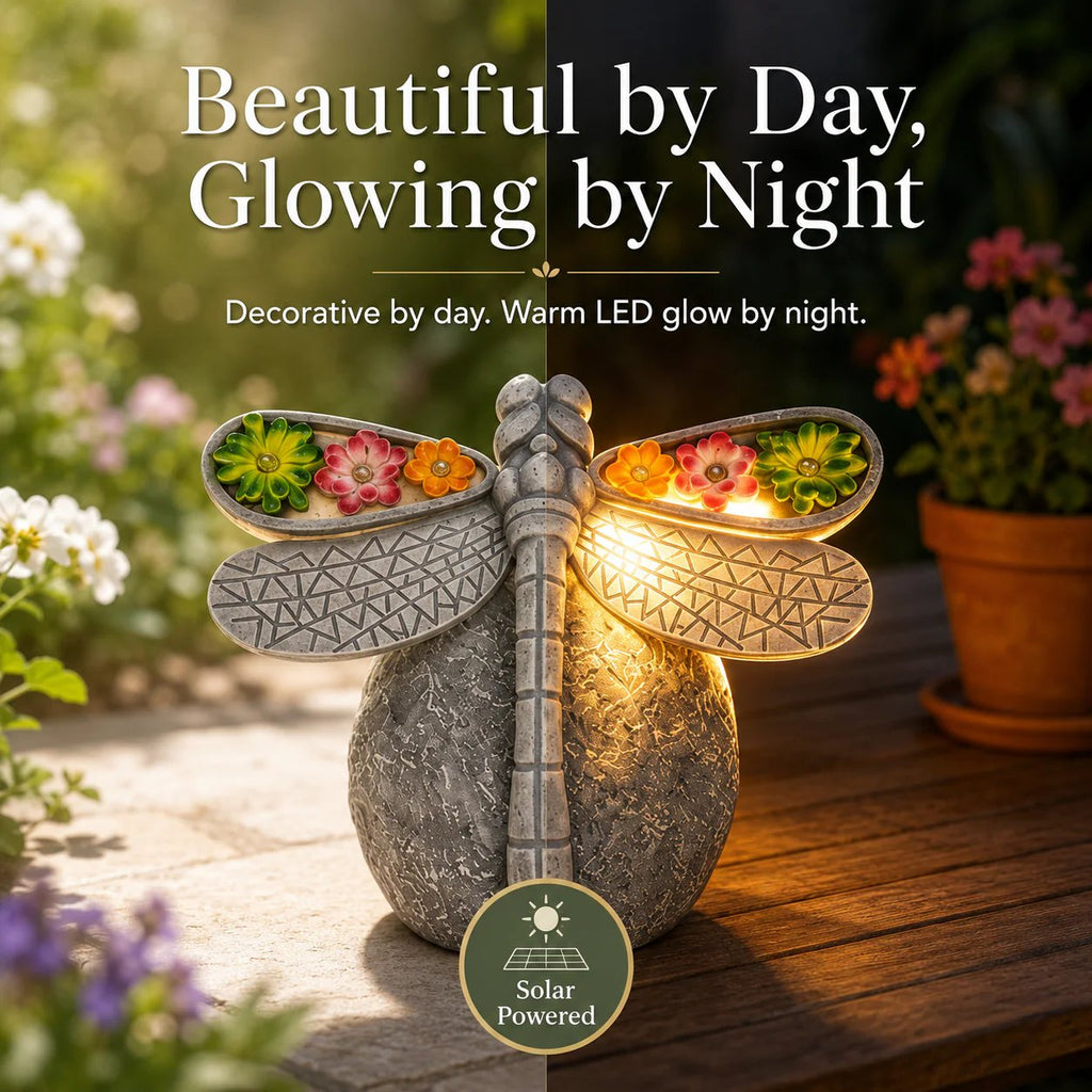 ✨Solar Dragonfly Garden Light Decor🏆