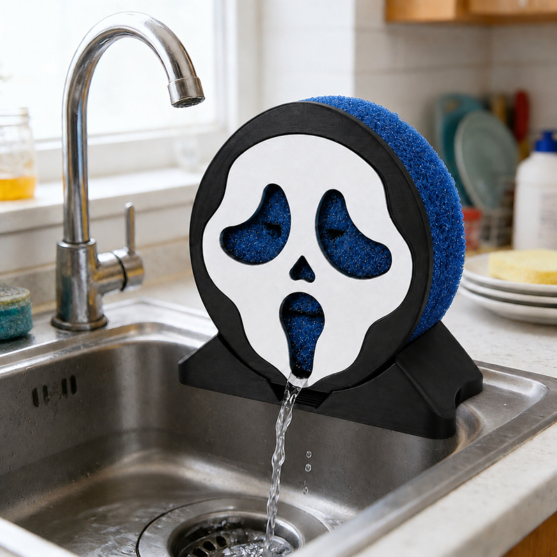 Screaming Ghost Sponge Holder with Drainage💋