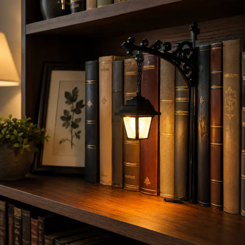 🔥Summer Sale 49% OFF🔥Cozy Reading Ghost Bookshelf Lamp🏆