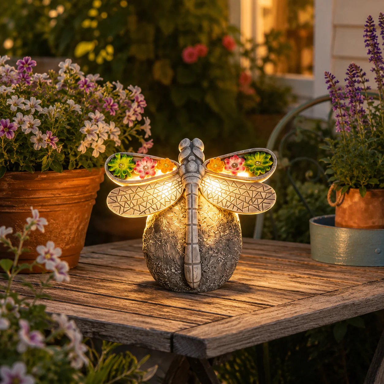 ✨Solar Dragonfly Garden Light Decor🏆