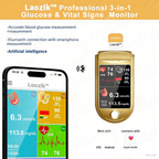 🩸 Subsidized Product | Cheeroll Professional-Grade 12-in-1 Blood Glucose & Vital Signs Monitor — Painless, fast, and accurate; FDA-certified (Made in California, USA)