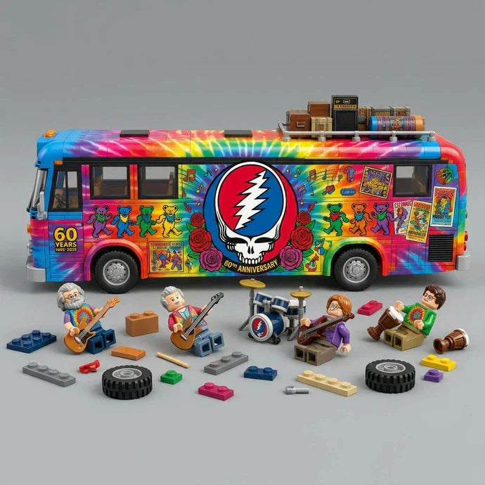 Grateful Dead 60th Anniversary Collector Building Set💋