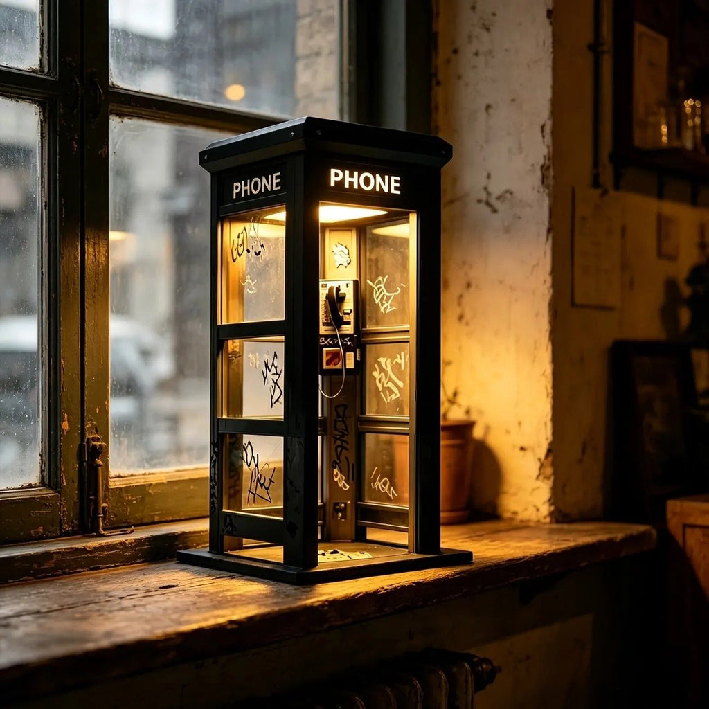 ✨Vintage Phone Booth Ambient Lamp🏆