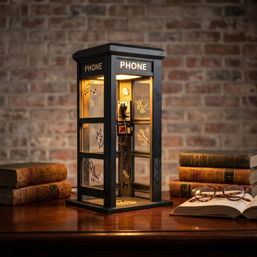 ✨Vintage Phone Booth Ambient Lamp🏆