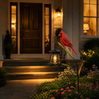 🐦 Cardinal Solar Light—A Beautiful Garden Light That Feels Full of Life🏆