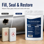 💥SAVE 50% NOW🏠Steel Reinforced Epoxy Repair Putty — Universal Glue for Metal, Wood, Plastic🏆