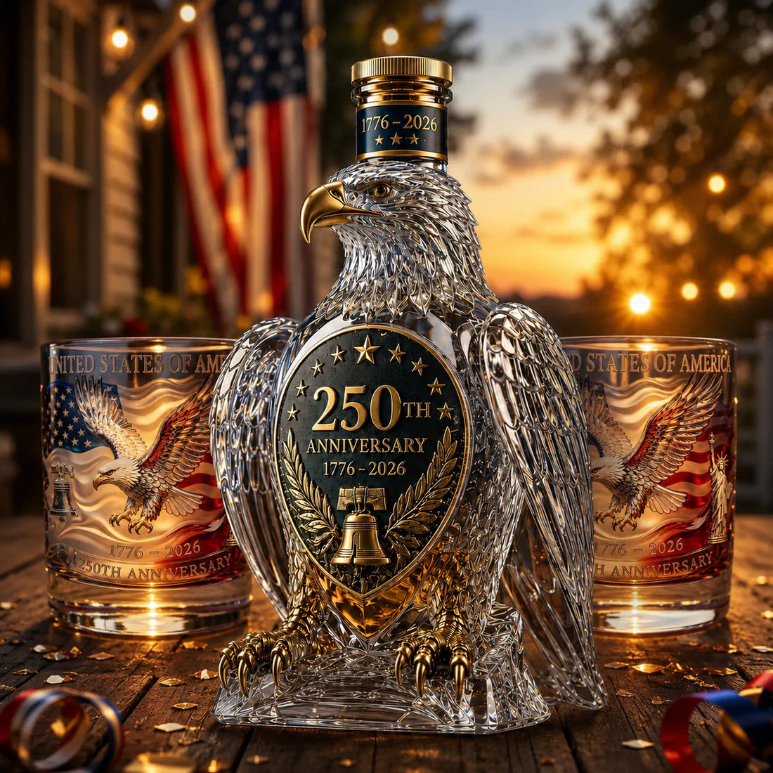🔥 Flash Sale-60% Off 🦅250th Anniversary Commemorative Bottle🏆
