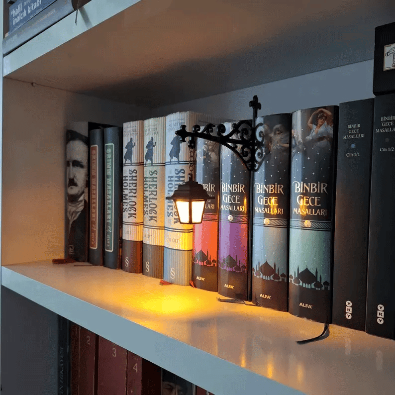 💡Library Lantern-Decorative Bookshelf Lighting📚🏆