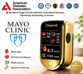 🩸 Subsidized Product | Cheeroll Professional-Grade 12-in-1 Blood Glucose & Vital Signs Monitor — Painless, fast, and accurate; FDA-certified (Made in California, USA)