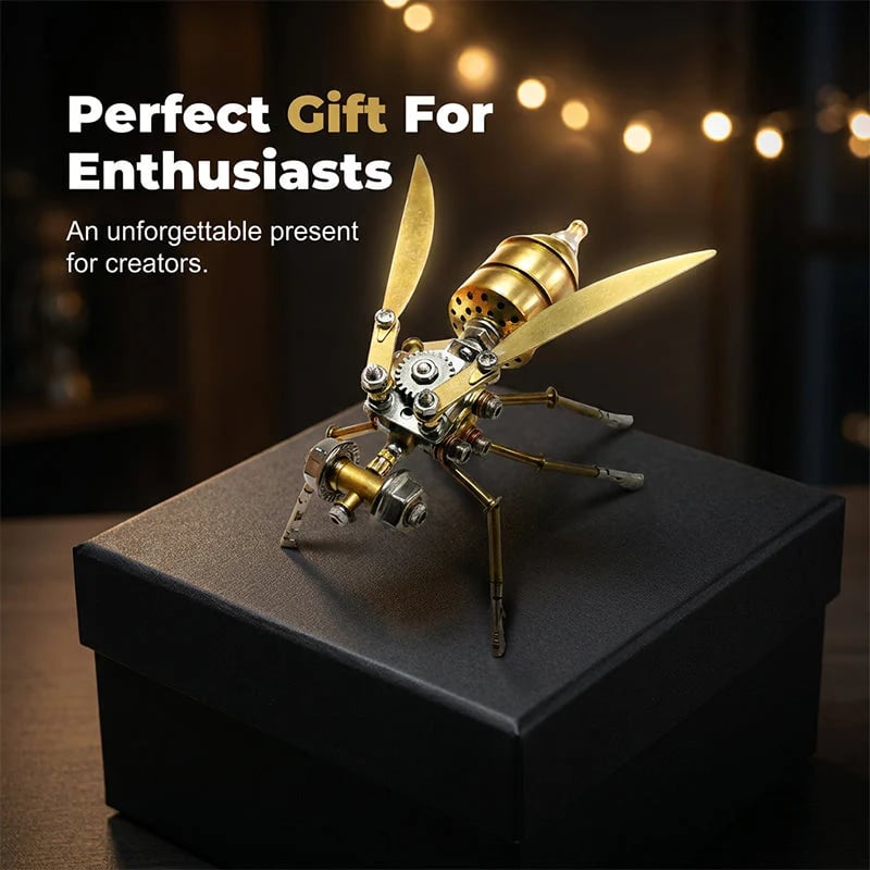 3D Metal Bee Puzzle Assembly Model Kit💋