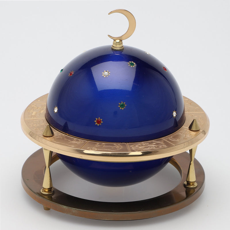 Vintage Zodiac Constellation Dispenser – Celestial Desktop Decor & Small Item Holder💋