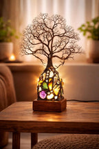 ✨ Bring Positive Energy & Peace Into Your Home With This Stunning Crystal Tree Lamp💡🏆