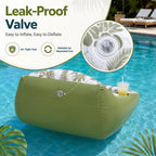 🛋️🏊‍♀️ 3-in-1 Inflatable Pool Lounge Chair🏆