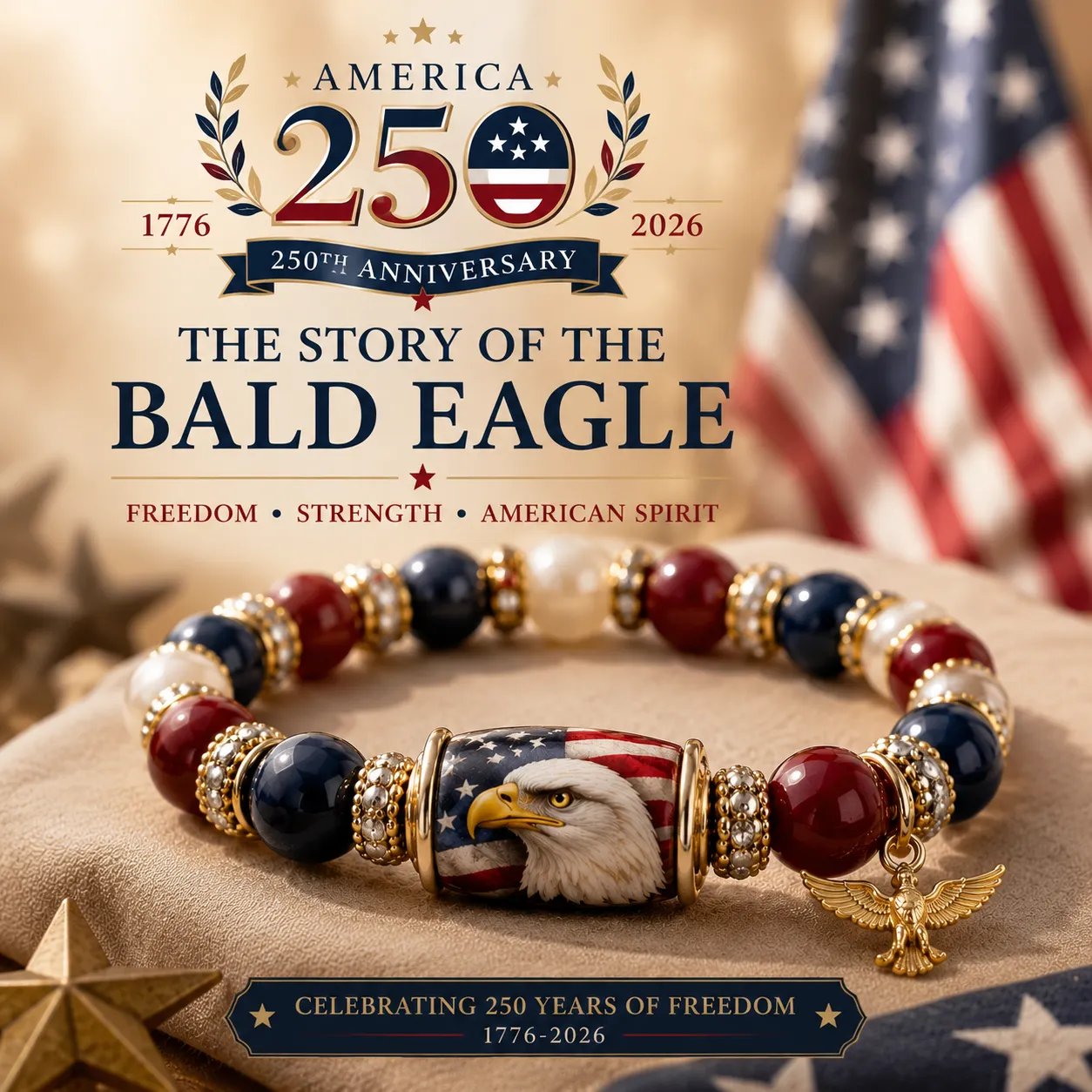 🔥LAST DAY 50% OFF - 🇺🇸 Celebrate Freedom & Honor 💎 | USA 250th Anniversary Limited Edition Collection ✨🏆