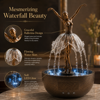 🎁💃 Ballerina Waterfall Bluetooth Speaker Fountain🩰🏆