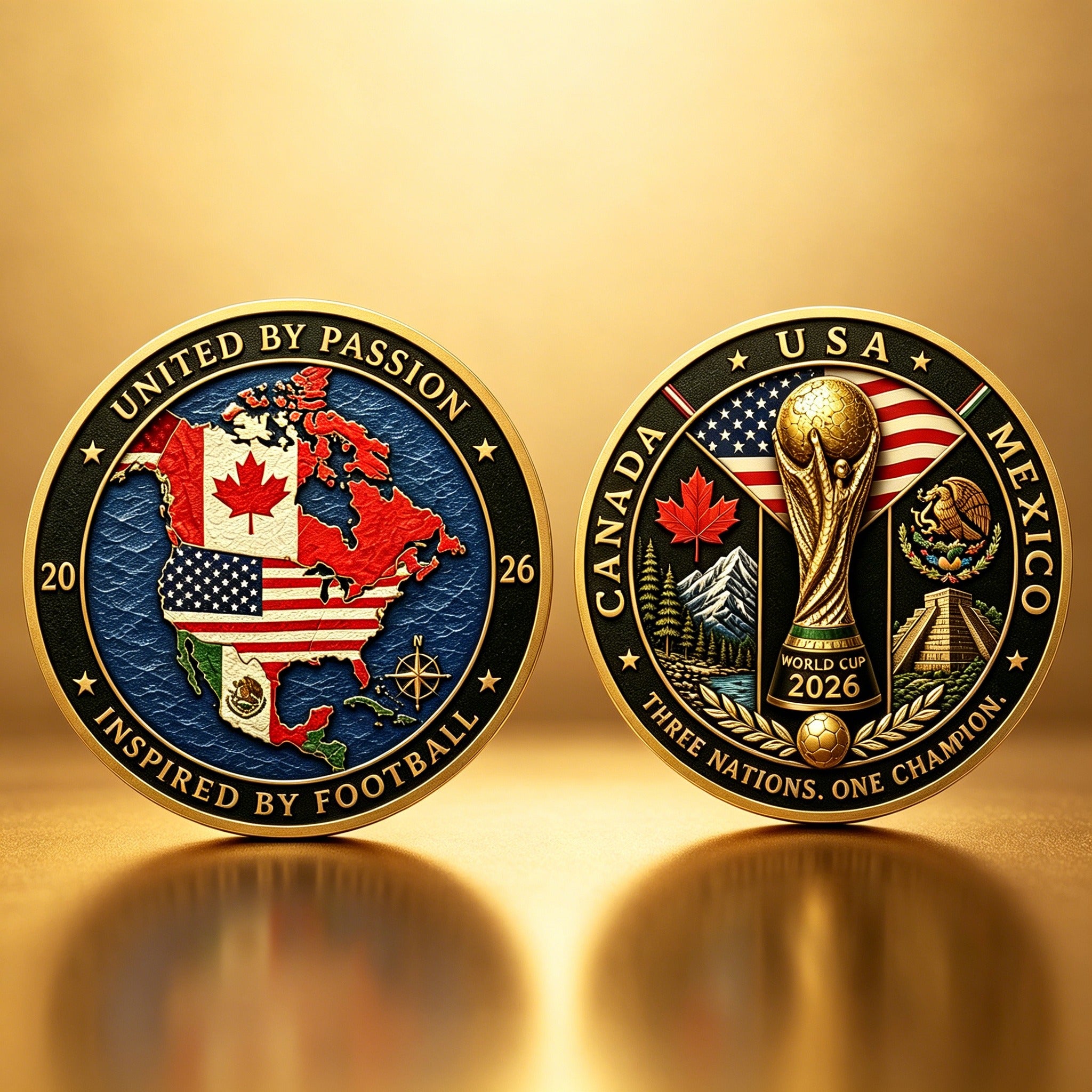 ⚽FIFA World Cup 2026 Commemorative Coin🏆