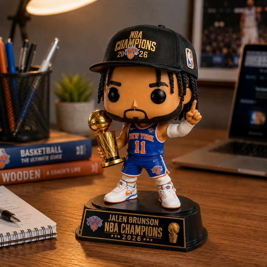 🏀Jalen Brunson New York Knicks NBA Champions 2026  Figure🏆