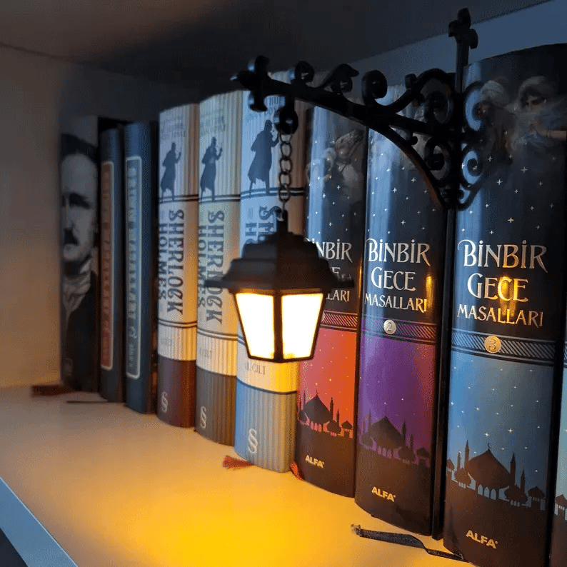 💡Library Lantern-Decorative Bookshelf Lighting📚🏆