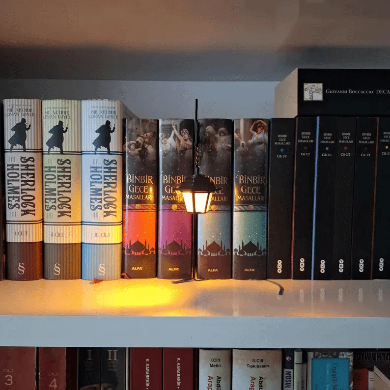 💡Library Lantern-Decorative Bookshelf Lighting📚🏆