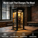 ✨Vintage Phone Booth Ambient Lamp🏆