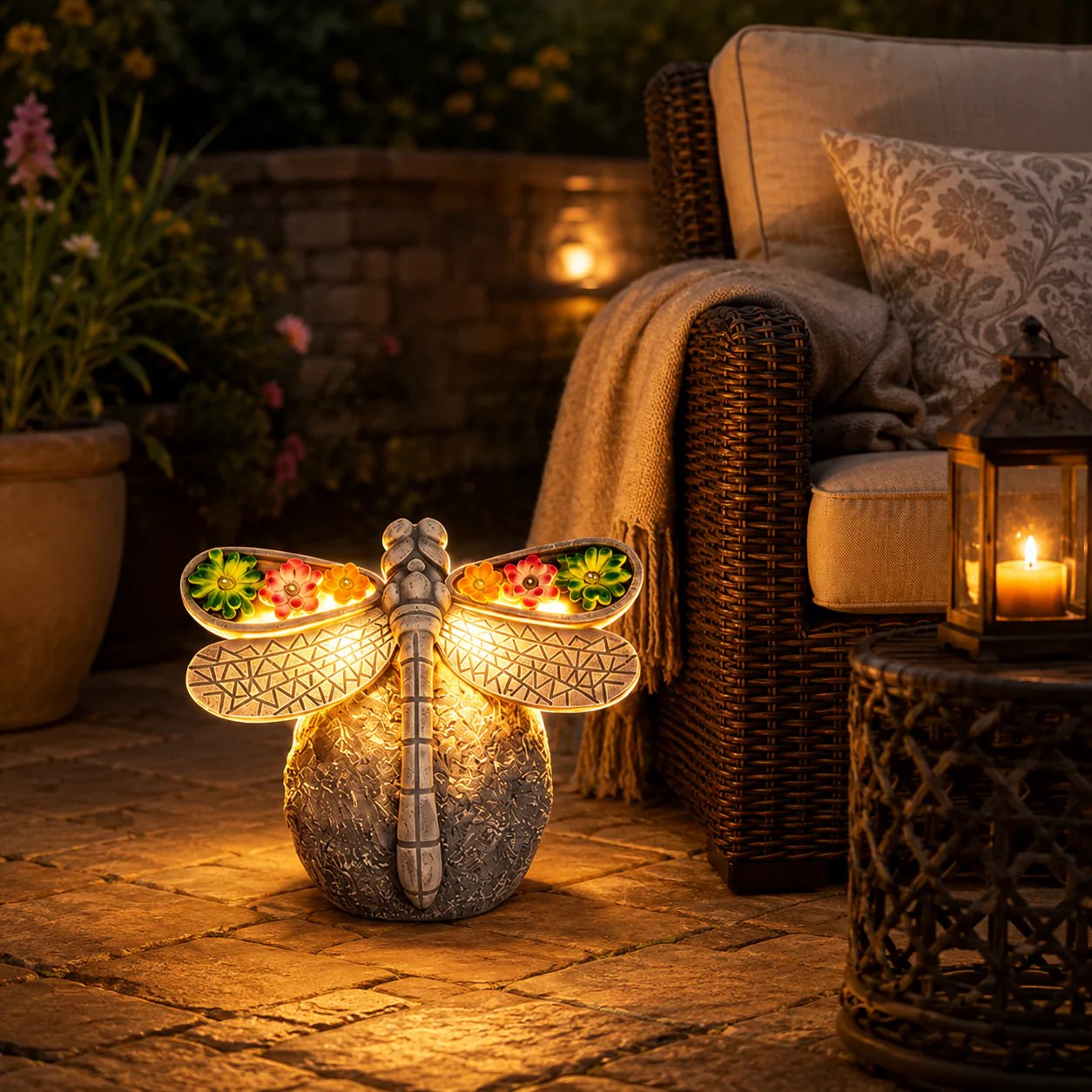 ✨Solar Dragonfly Garden Light Decor🏆