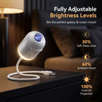 🌌5D Mini Galaxy Star Projector – Dynamic Ambient Lighting for Bedrooms, Cars & Relaxing Spaces
