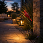 🐦 Cardinal Solar Light—A Beautiful Garden Light That Feels Full of Life🏆