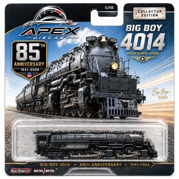 Big Boy 4014 85th Anniversary Steam Giant Die-Cast Model💋
