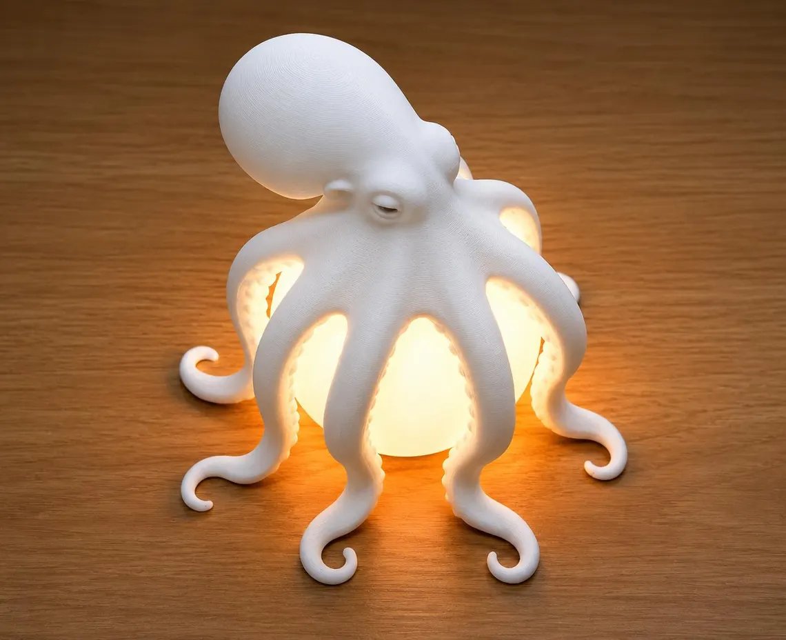 🐙🌊Octopus Ocean Decor Table Lamp🏆