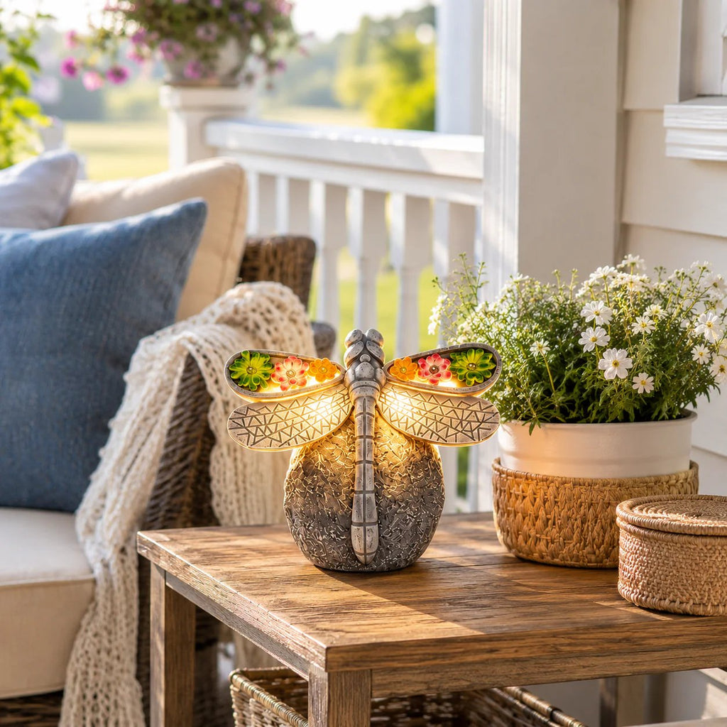 ✨Solar Dragonfly Garden Light Decor🏆