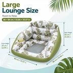 🛋️🏊‍♀️ 3-in-1 Inflatable Pool Lounge Chair🏆