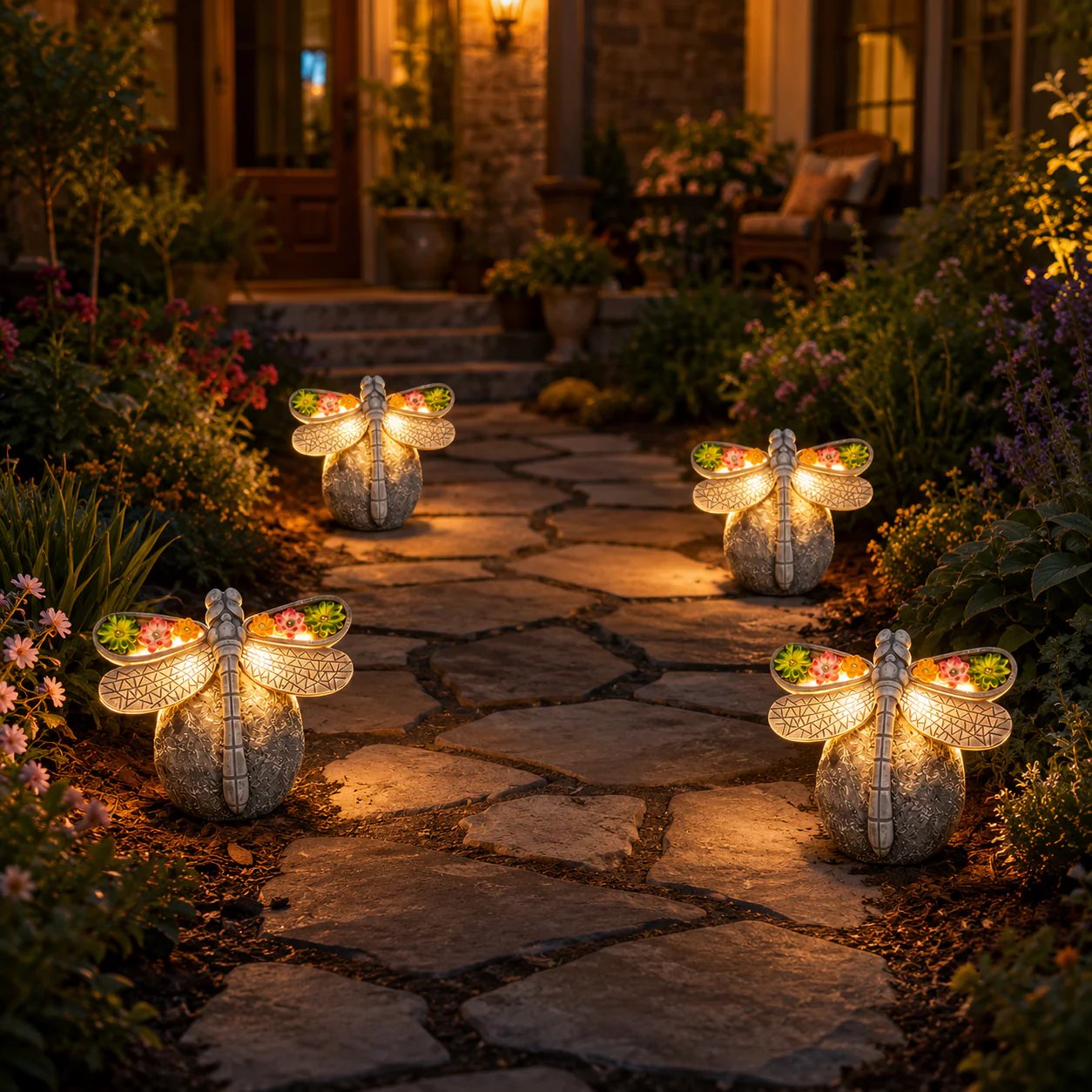 ✨Solar Dragonfly Garden Light Decor🏆