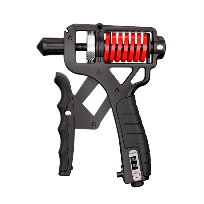 💪Ergonomic Adjustable H-Grip Hand Trainer – Forearm Strengthener with Counter for Therapy & Stress Relief💋