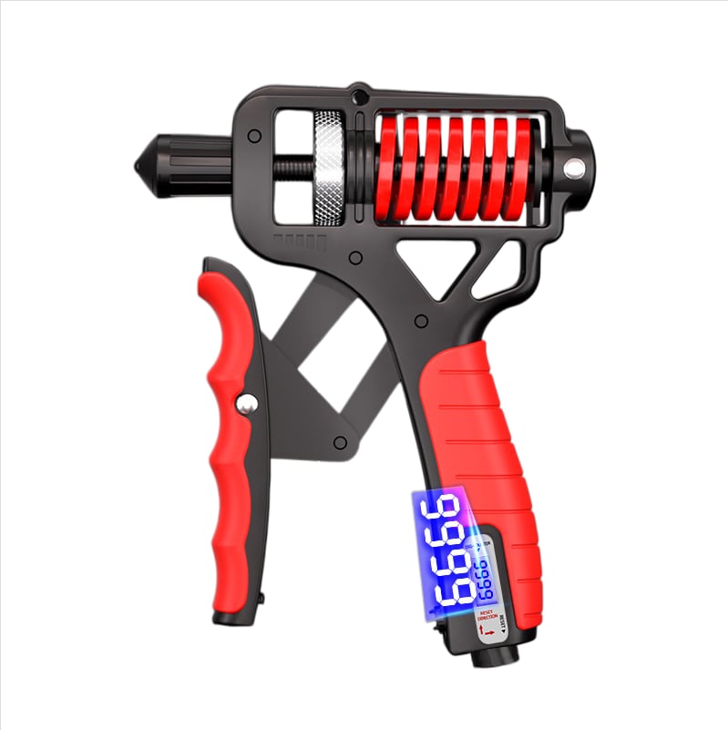 💪Ergonomic Adjustable H-Grip Hand Trainer – Forearm Strengthener with Counter for Therapy & Stress Relief💋