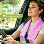 Unifree Cooling Towels & XL Menthol Cooling Wipes for Summer Heat, Sports, Travel & Outdoor Relief💋