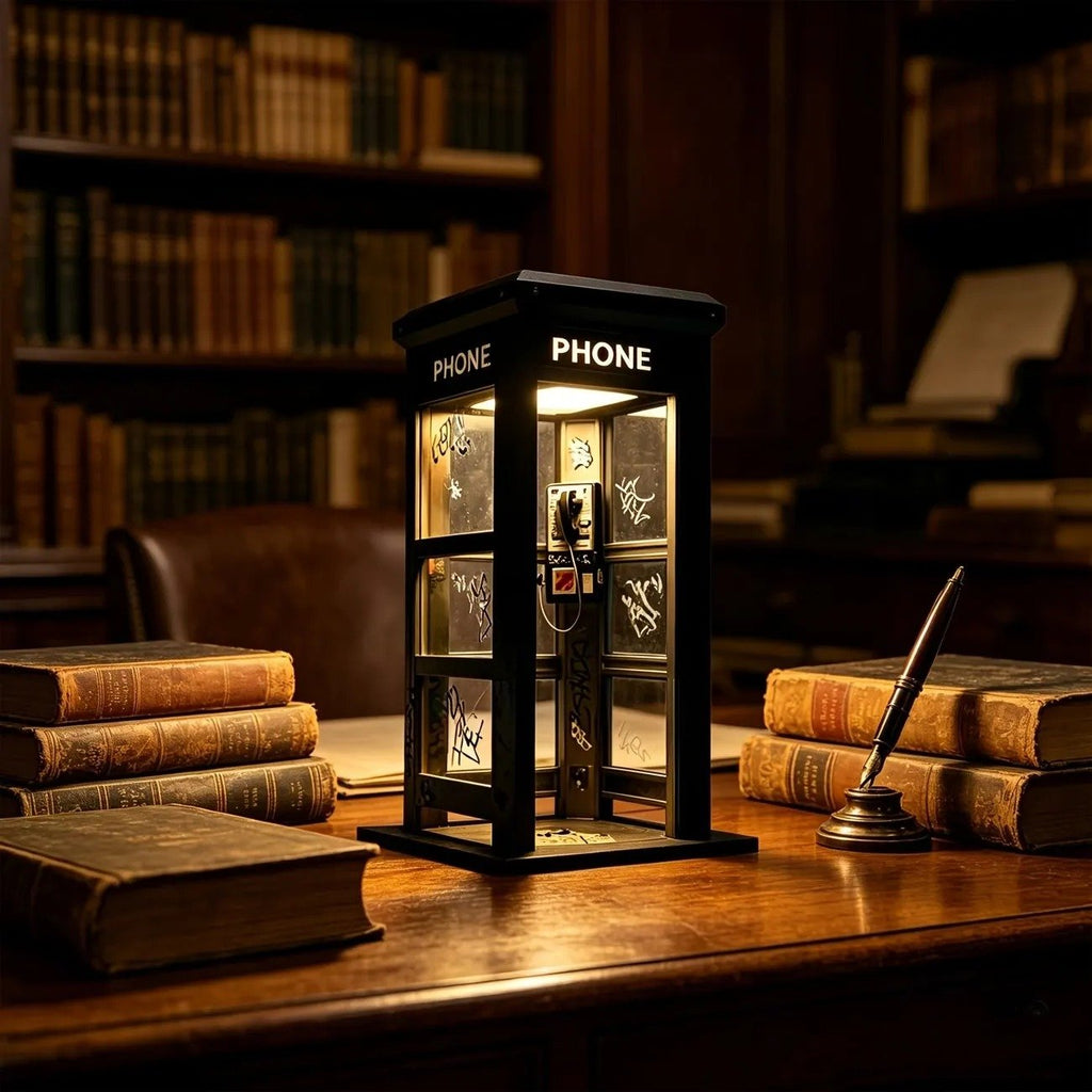 ✨Vintage Phone Booth Ambient Lamp🏆
