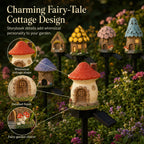 🍄🏠Solar Fairy-Tale Mushroom Cottage Garden Light🏆