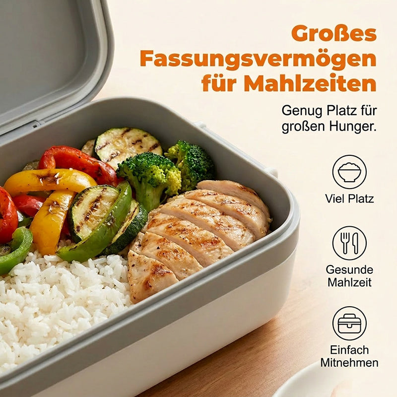 🍱⚡ Portable electric lunch box with self-heating 🌡️💋