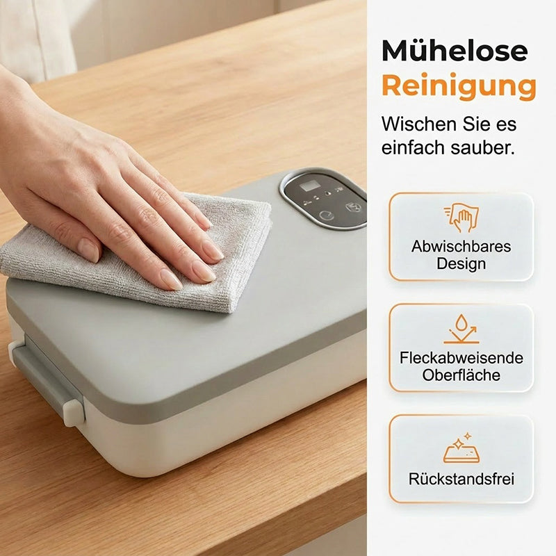 🍱⚡ Portable electric lunch box with self-heating 🌡️💋