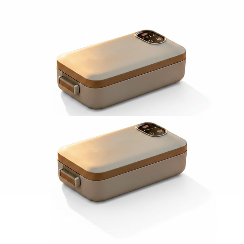 🍱⚡ Portable electric lunch box with self-heating 🌡️💋